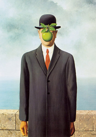 AC40 - The Son of Man by Rene Magritte Greetings Card